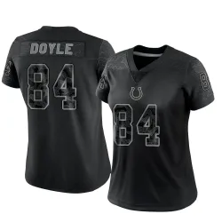 Limited Jack Doyle Women's Indianapolis Colts Black Reflective Jersey - Nike