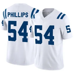 Limited Jacob Phillips Men's Indianapolis Colts White Vapor F.U.S.E. Jersey - Nike