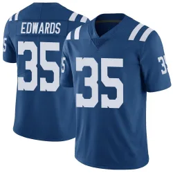Limited Johnathan Edwards Youth Indianapolis Colts Royal Color Rush Vapor Untouchable Jersey - Nike