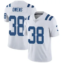 Limited Jonathan Owens Men's Indianapolis Colts White Vapor Untouchable Jersey - Nike
