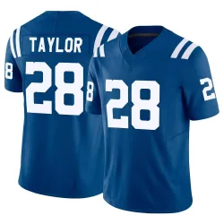 Limited Jonathan Taylor Men's Indianapolis Colts Royal Vapor F.U.S.E. Jersey - Nike