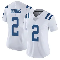 Limited Josh Downs Women's Indianapolis Colts White Vapor Untouchable Jersey - Nike
