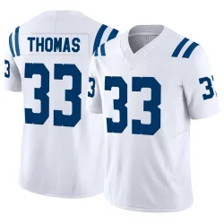 Limited Juanyeh Thomas Youth Indianapolis Colts White Vapor F.U.S.E. Jersey - Nike