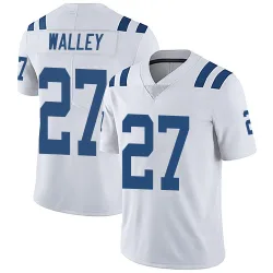 Limited Justin Walley Men's Indianapolis Colts White Vapor Untouchable Jersey - Nike