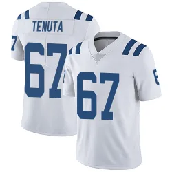 Limited Luke Tenuta Youth Indianapolis Colts White Vapor Untouchable Jersey - Nike