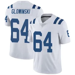 Limited Mark Glowinski Men's Indianapolis Colts White Vapor Untouchable Jersey - Nike