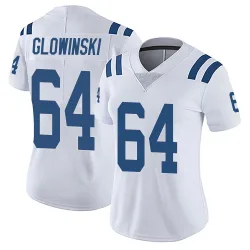 Limited Mark Glowinski Women's Indianapolis Colts White Vapor Untouchable Jersey - Nike