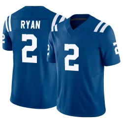 Limited Matt Ryan Youth Indianapolis Colts Royal Vapor F.U.S.E. Jersey - Nike