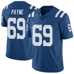 Limited Pheldarius Payne Men's Indianapolis Colts Royal Color Rush Vapor Untouchable Jersey - Nike