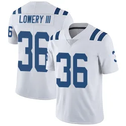 Limited Reuben Lowery III Youth Indianapolis Colts White Vapor Untouchable Jersey - Nike