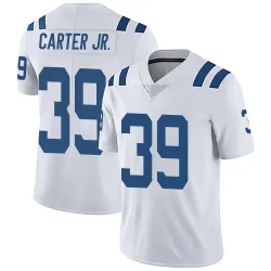 Limited Rob Carter Jr. Men's Indianapolis Colts White Vapor Untouchable Jersey - Nike