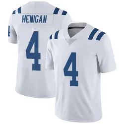 Limited Seth Henigan Men's Indianapolis Colts White Vapor Untouchable Jersey - Nike