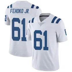 Limited Viliami Fehoko Jr. Youth Indianapolis Colts White Vapor Untouchable Jersey - Nike