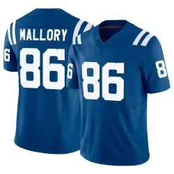 Limited Will Mallory Youth Indianapolis Colts Royal Vapor F.U.S.E. Jersey - Nike